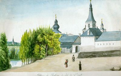 Kerkrade — Abdij Rolduc, westzijde (Ph v Gulpen).jpg