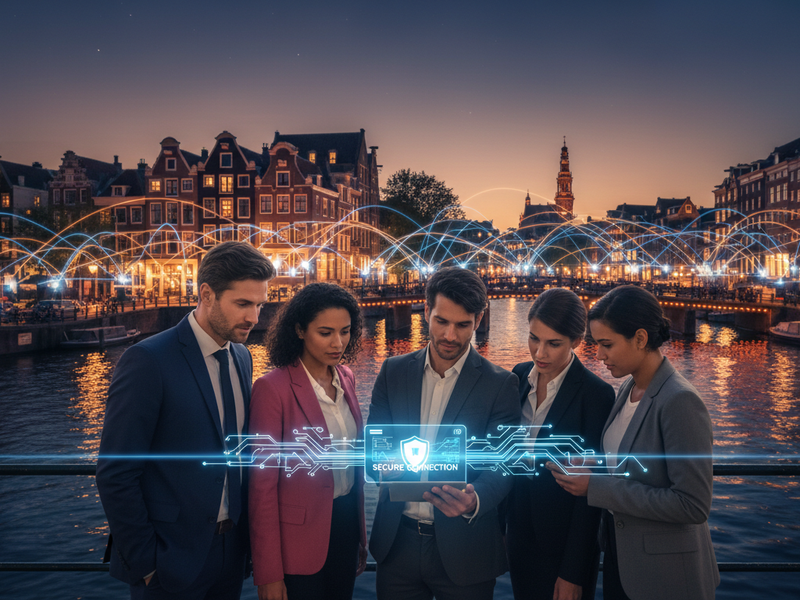 Amsterdam digitaliseert: hoe blijf je veilig online in een slimme stad