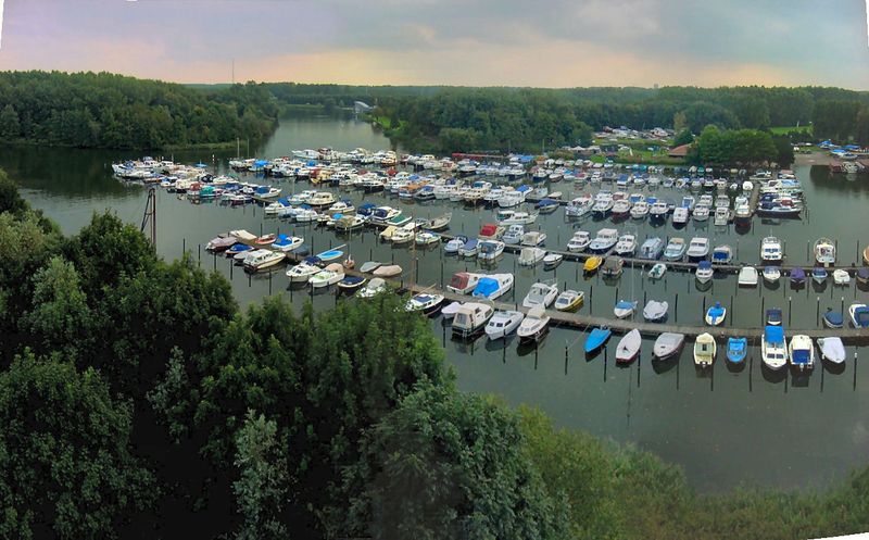 Almere — Het weerwater Almere van af de toren - panoramio.jpg