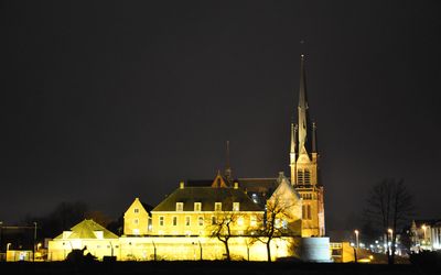 Woerden — Kasteel Woerden nacht 01.JPG