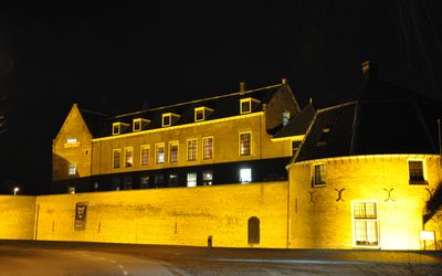 Woerden — Kasteel Woerden nacht 23-02-2013 02.JPG