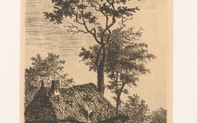 Oosterhout — Landschap met boerderij bij Oosterhout, RP-P-1888-A-13154.jpg