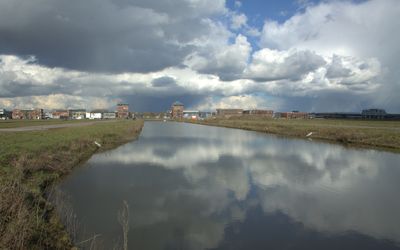 Dronten — Op het braakliggend industrieterrein te zuid-westen van de Meerpaal in Houten.jpg
