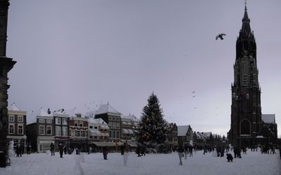 Delft — Panoramio - henkiedenkie - Markt - Delft - 2009 (panorama).jpg