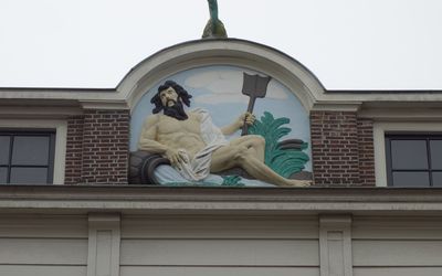 Purmerend — Riviergod, Weerwal, Purmerend.JPG