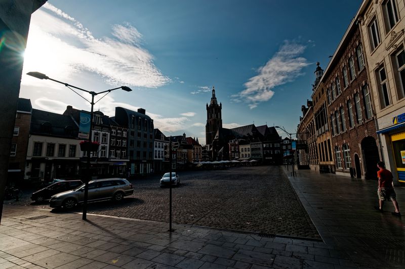 Roermond — Roermond - Markt - View NW towards Sint-Christoffelkathedraal.jpg