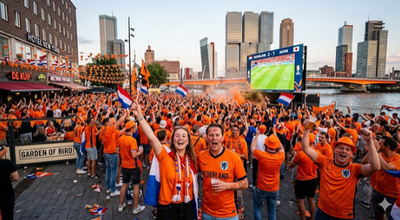 WK Voetbal in Rotterdam: De leukste plekken om Oranje te kijken