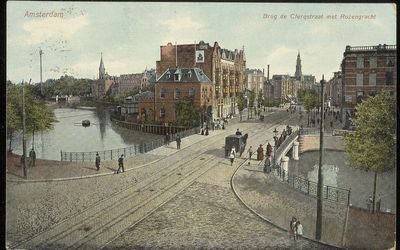 Amsterdam — Rozengracht 28-66 met op de achtergrond de Westertoren, Afb ANWU01755000003.jpg