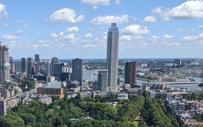 Rotterdam — View of Rotterdam from the Euromast, Rotterdam-Centrum, Rotterdam (June 2021) 24.jpg