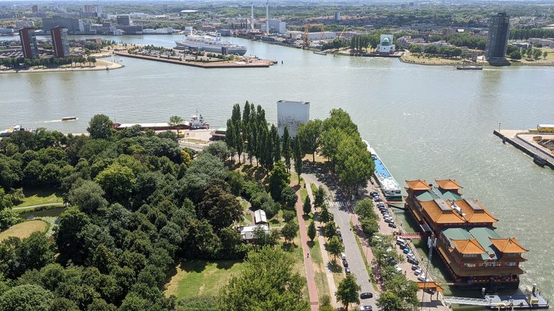 Rotterdam — View of Rotterdam from the Euromast, Rotterdam-Centrum, Rotterdam (2022) 29.jpg