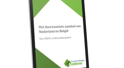 Image for Onderzoek Duurzaam Beleggen Academie: ASR meest duurzame aandeel